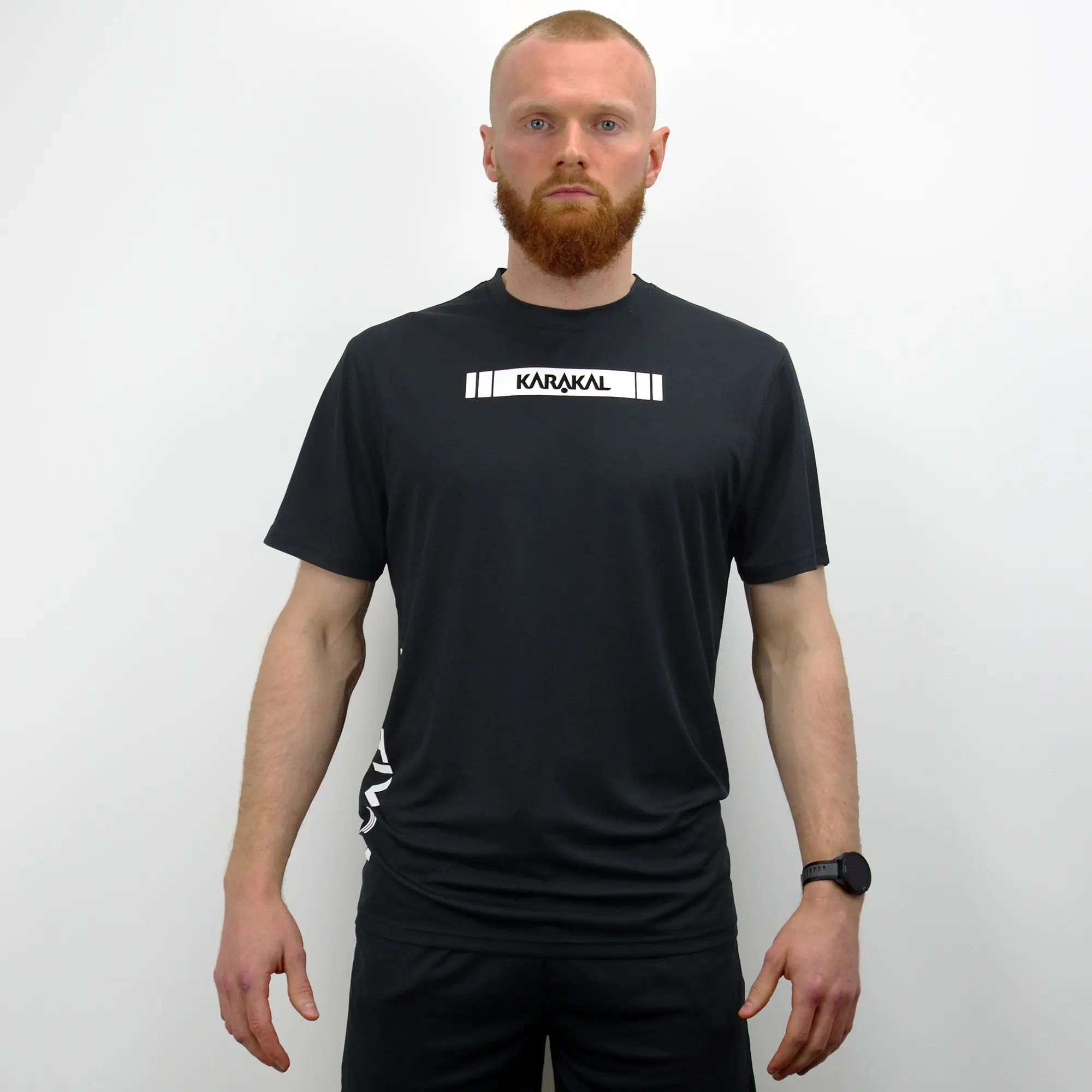 Karakal Active Tee Black 2025/26