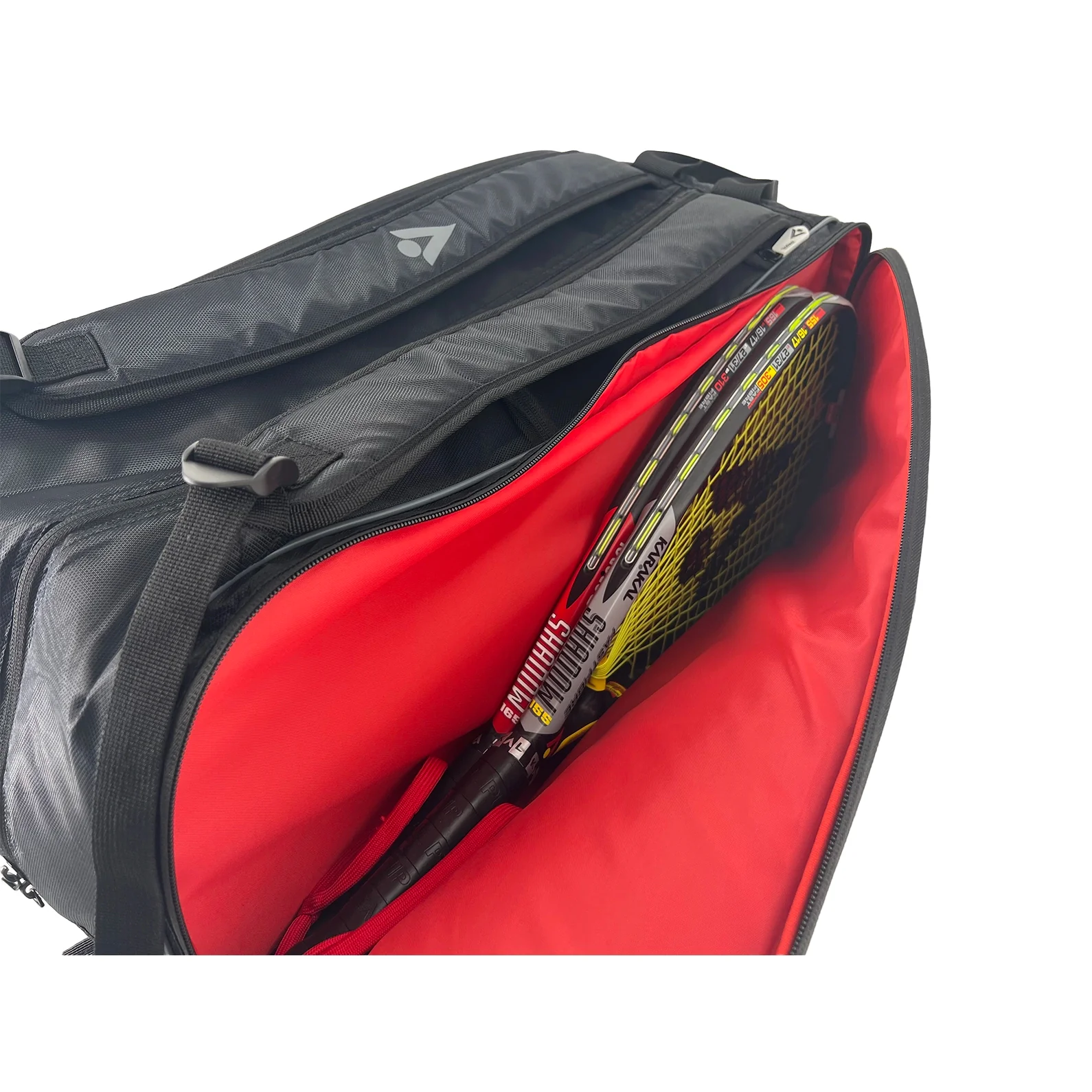 Karakal Pro Tour Fifty 2.1 Short Racket Bag with White Trim - Image 4