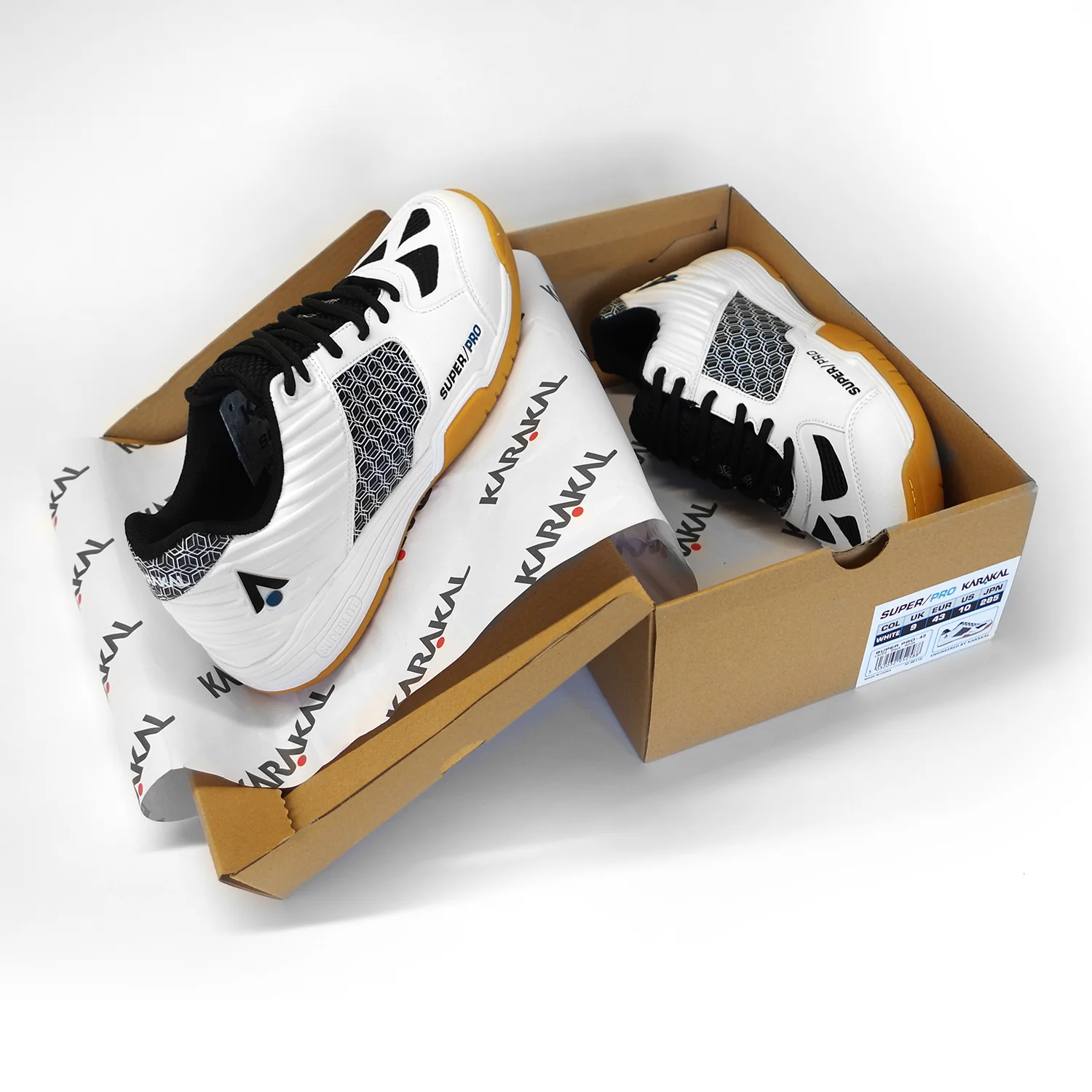 Karakal SuperPro Court Shoe White - Image 16
